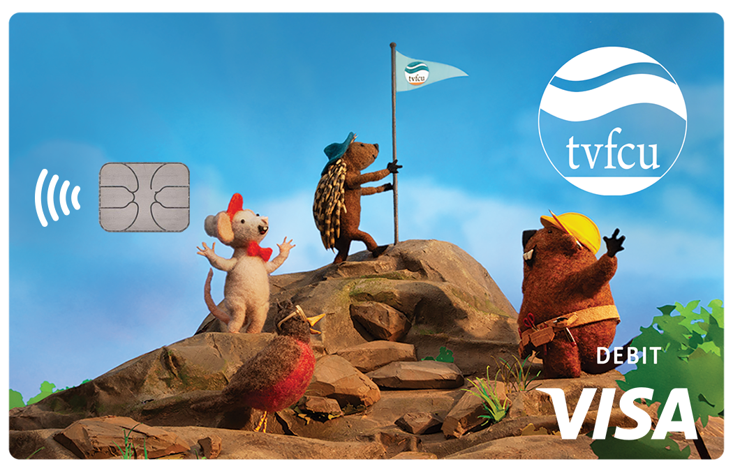 Planting Flag debit card